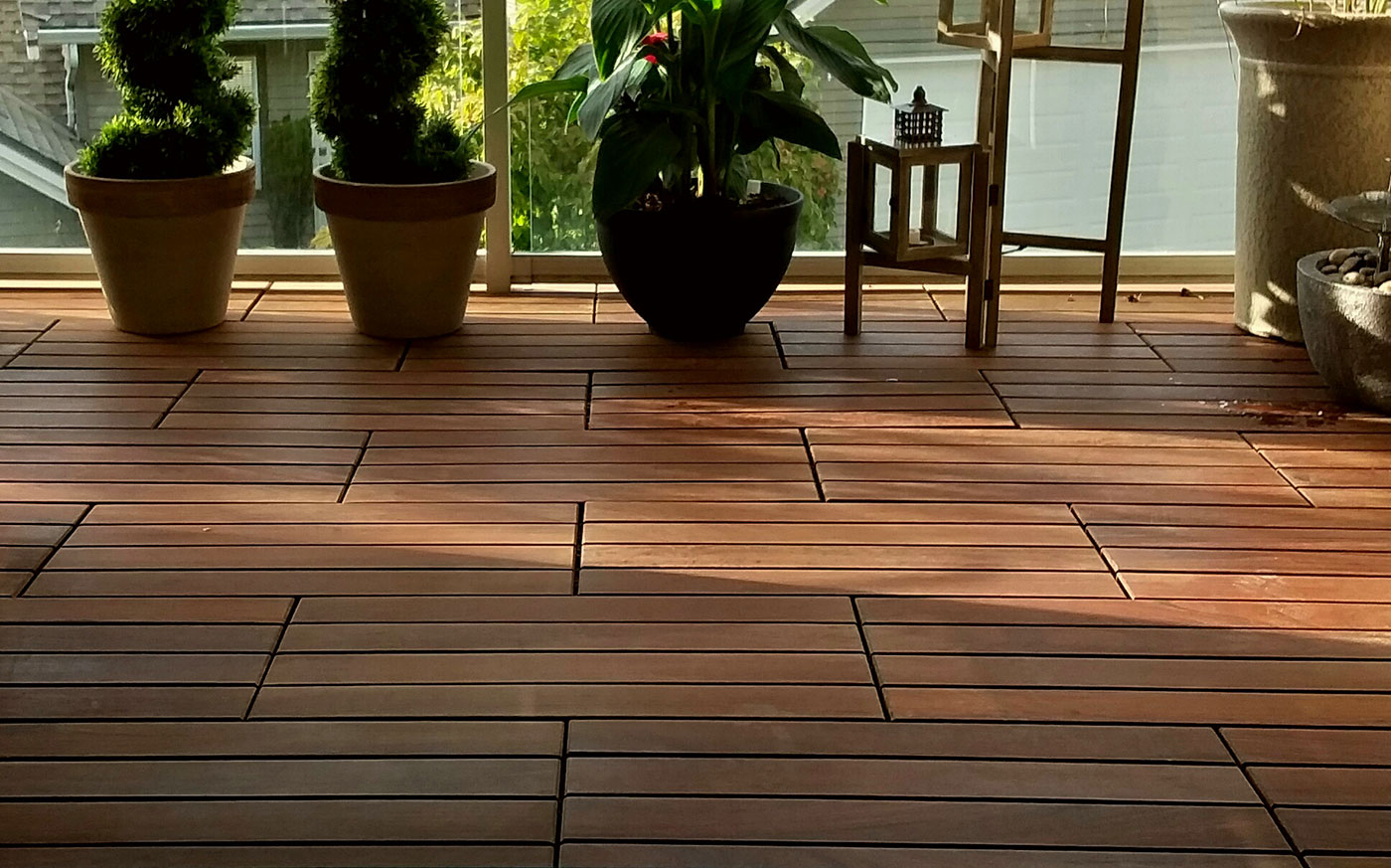 Interlocking Deck Tiles | Patio Flooring Tiles | BC 