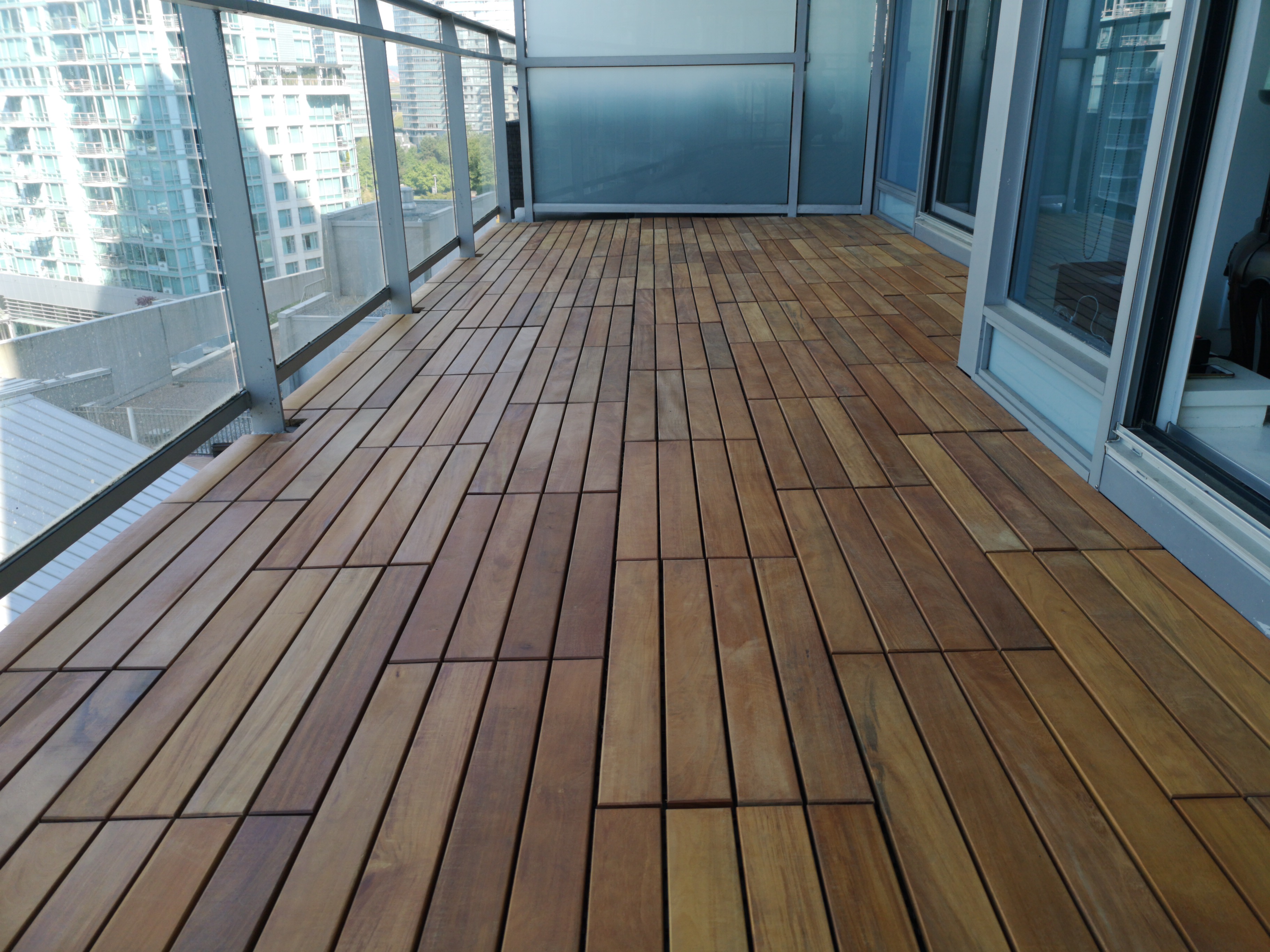 Exotic Hardwood Deck Tiles Balcony Tiles Vancouver Bc Canada